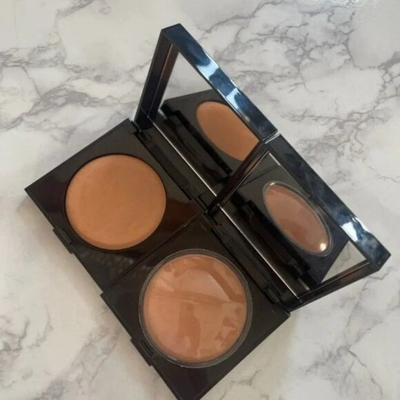 Laura Mercier‎ Radiance Baked Powder Bronze Contour Highlight Compact - Picture 2 of 4
